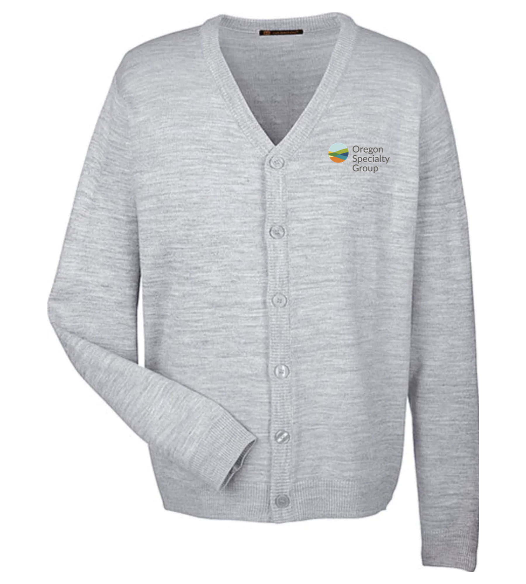 Harriton Men's Pilbloc V-Neck Button Cardigan Sweater